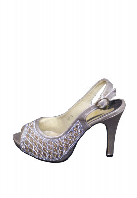 Stone Work High Pencil Heel