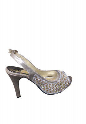 Stone Work High Pencil Heel