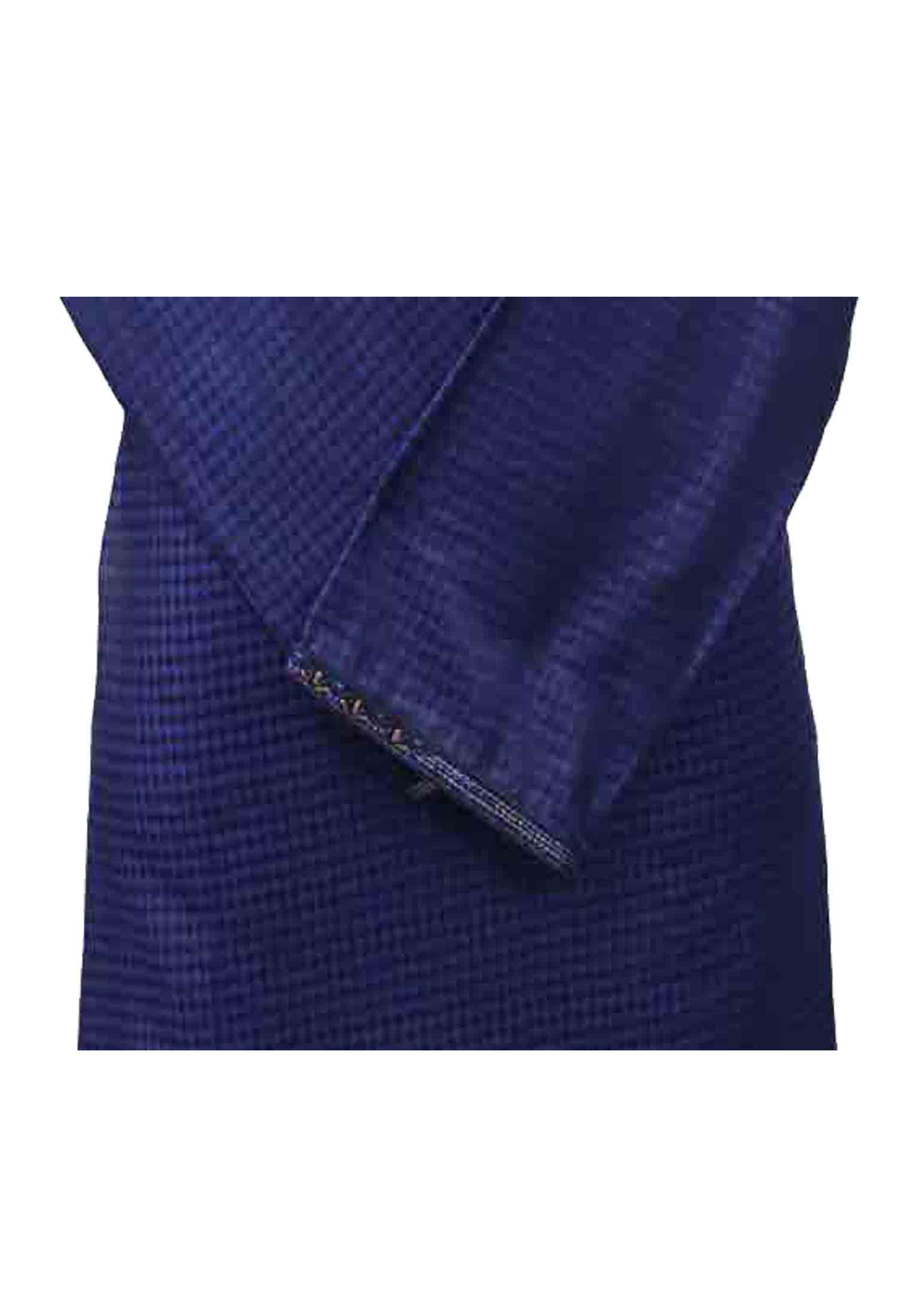 Embroidered Blue Panjabi for Holud