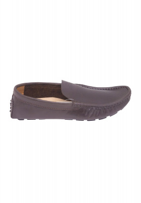 Black Pure Leather Loafer