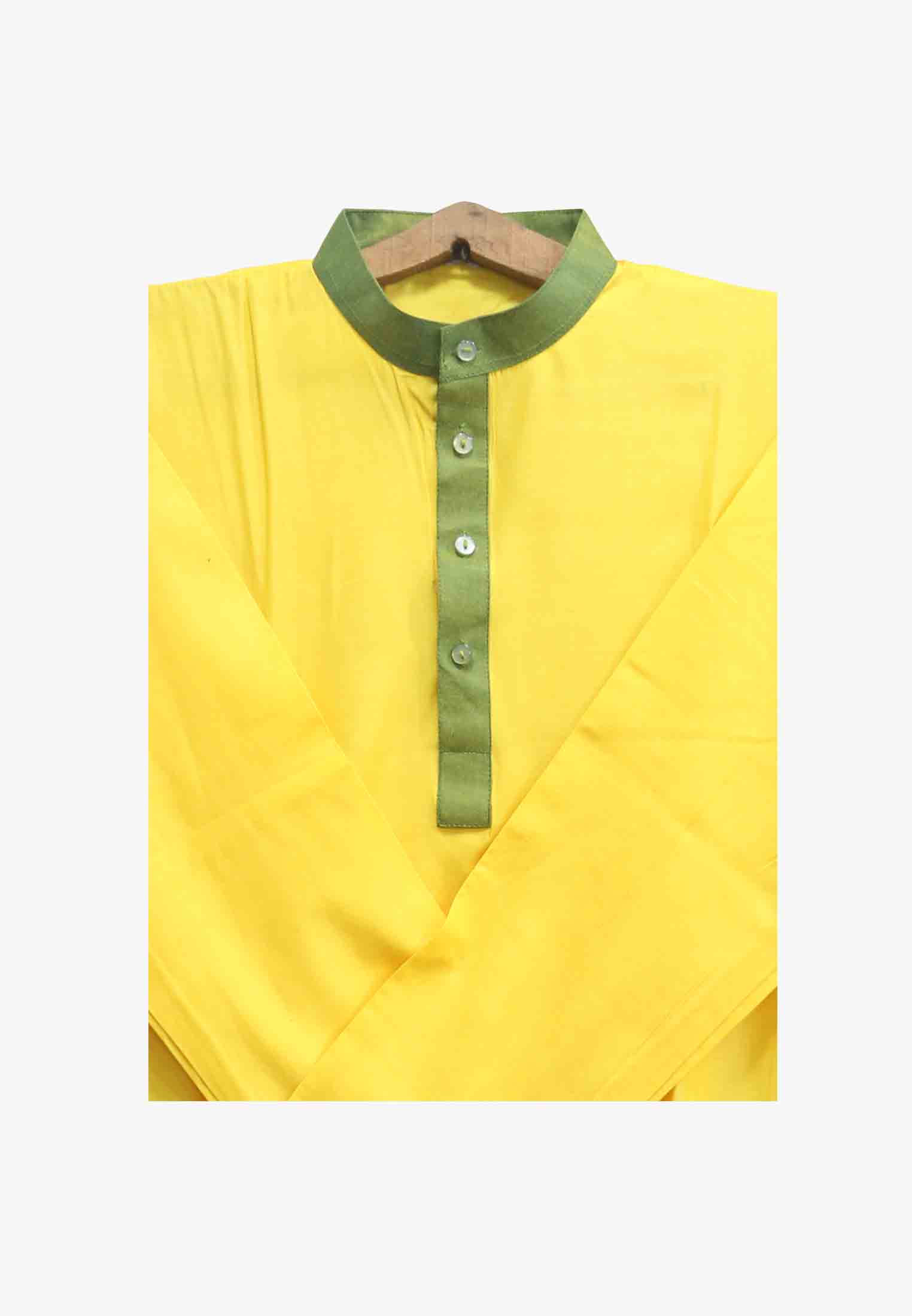 Yellow Burmese Panjabi