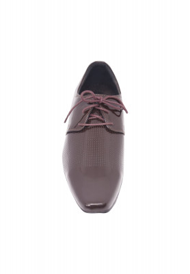 Chocolate Pattern Leather Gents Shoe