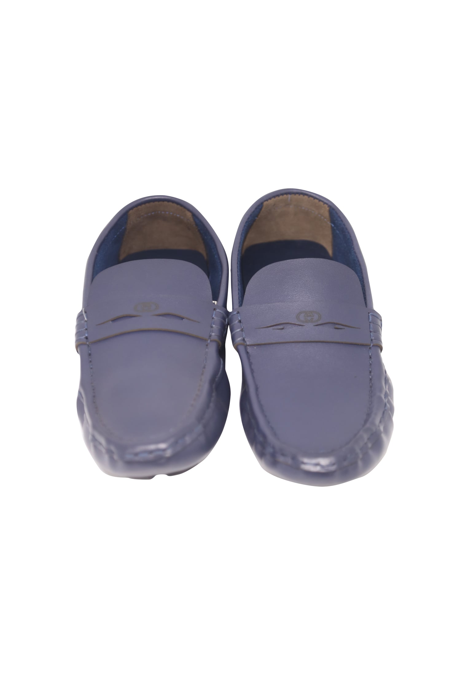 Blue Artificial Leather Loafer for Men