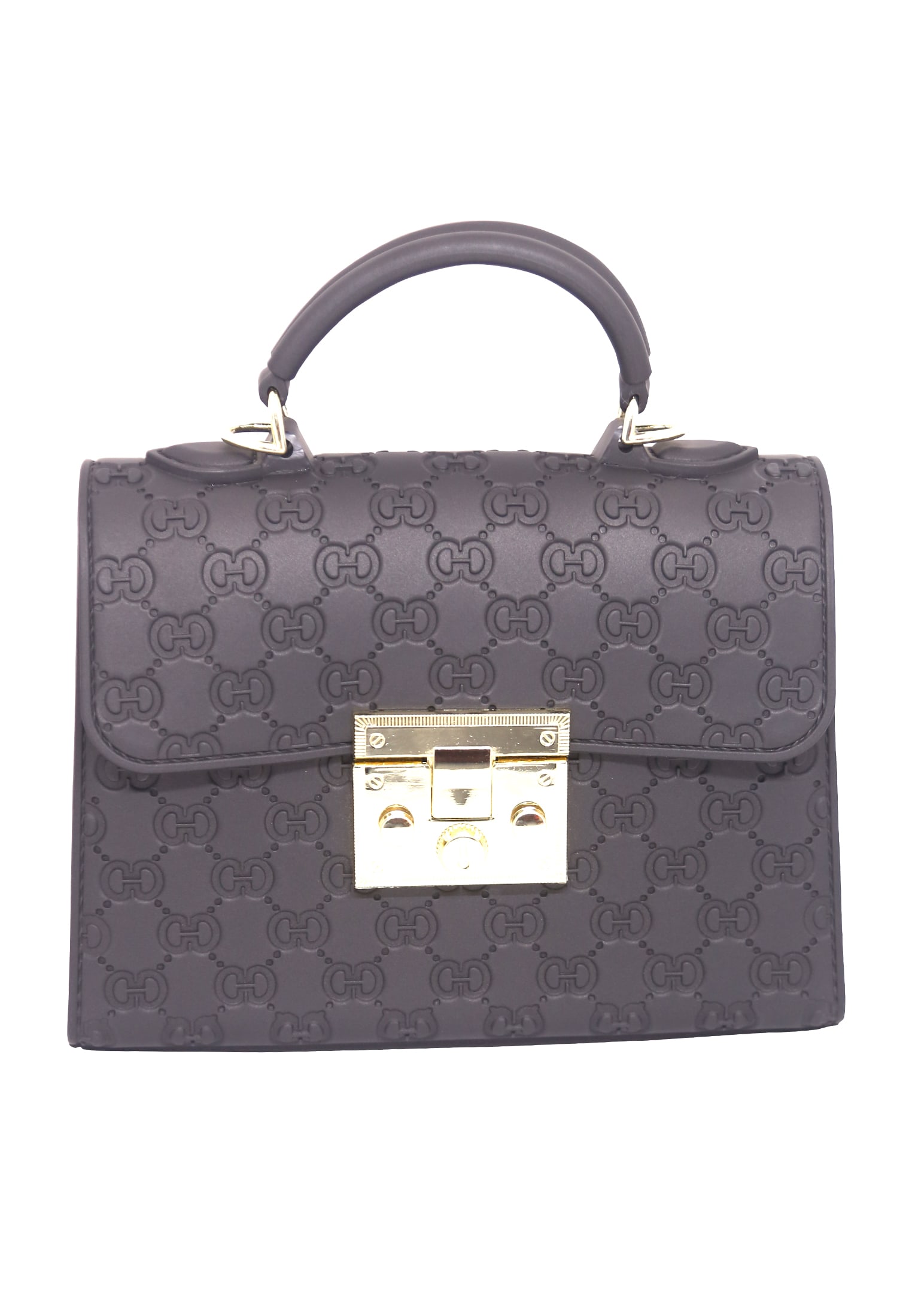 Rubber and Metal Ladies Bag