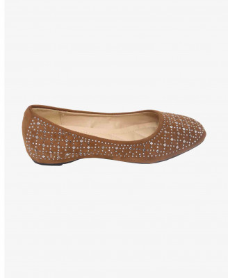 Chocolate Colored Pump Shoe for Women
