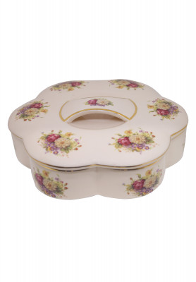 Floral Printed Curry Dish