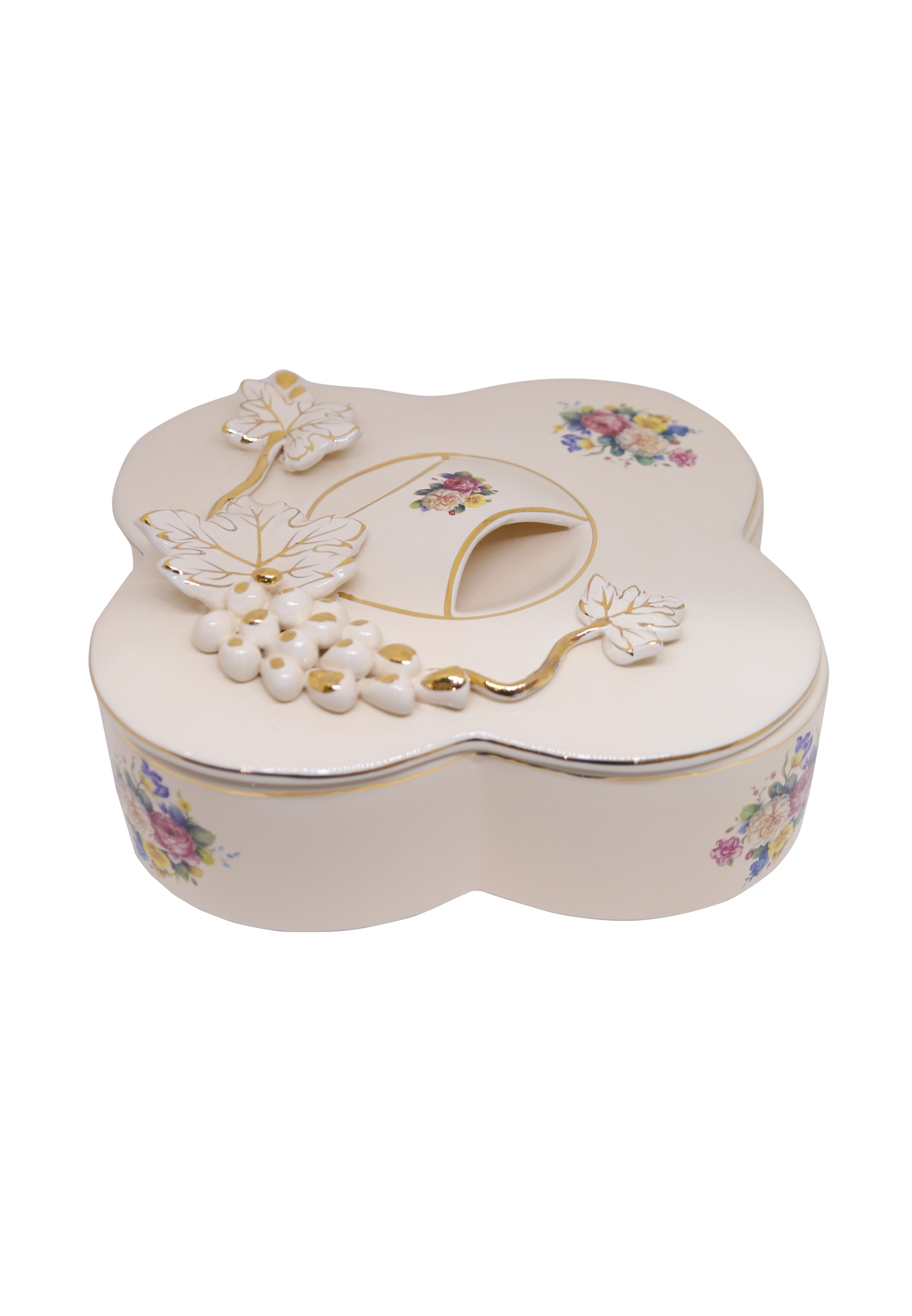 Floral Designed Curry Dish