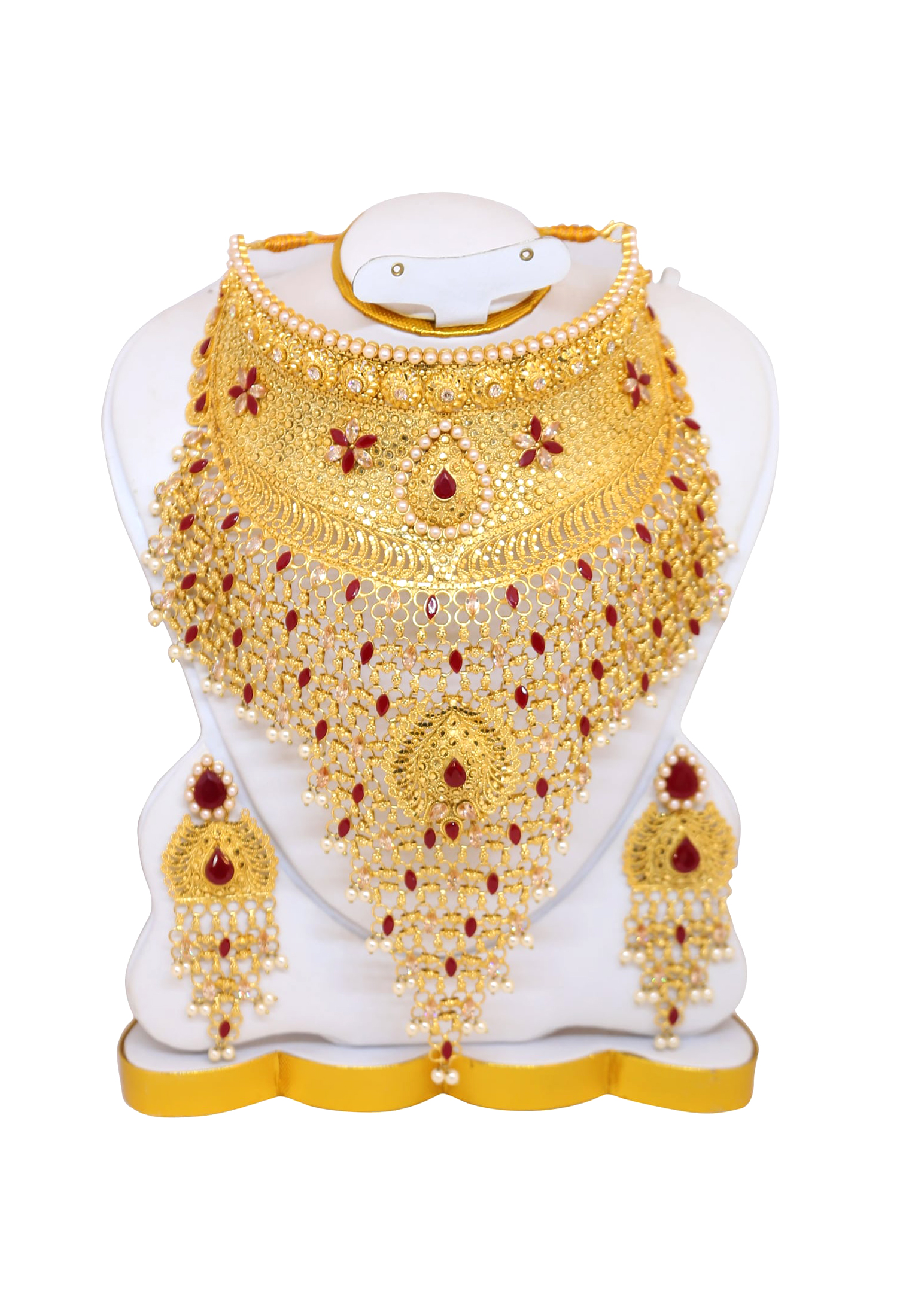 Gold platted big Kontho set 