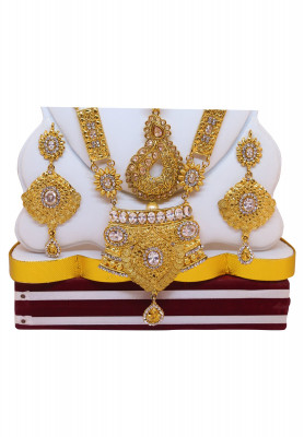 Gold Platted Locker set with seta set  