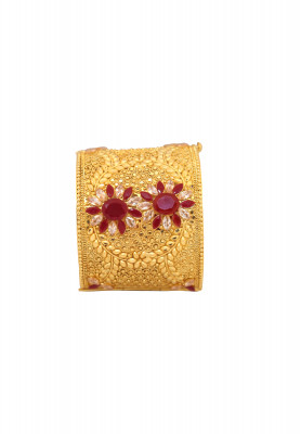 Round Shape Gold Plated Chur  