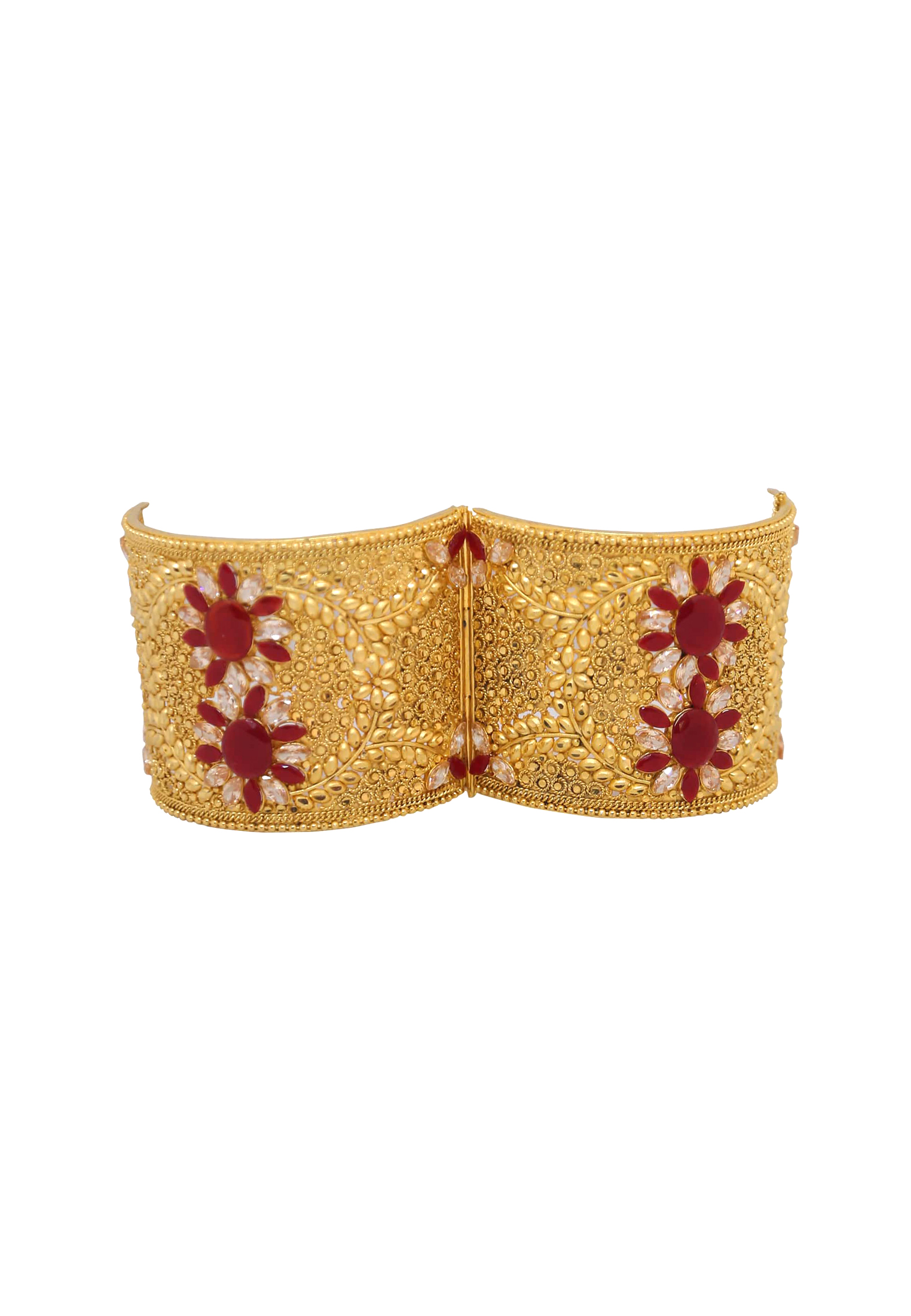 Round Shape Gold Plated Chur  