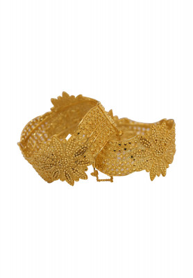 Round Shape Weeding Gold plated chur  
