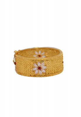 Round Shape weeding Gold plated Chur  