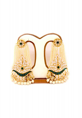 Round Shaped Meena Earring