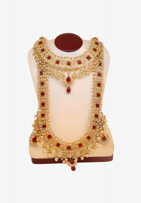 Golden Color  Bridal set 
