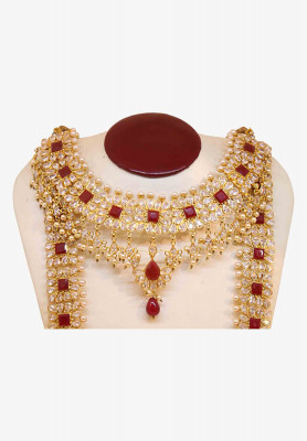 Golden Color  Bridal set 