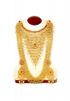 Gold Platted Weeding Jhar Set 