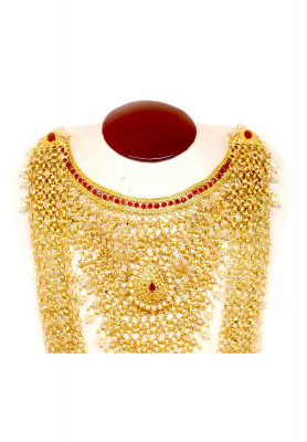 Gold Platted Weeding Jhar Set 