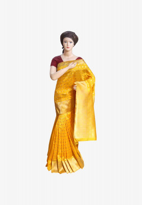 Indian katan with blouse
