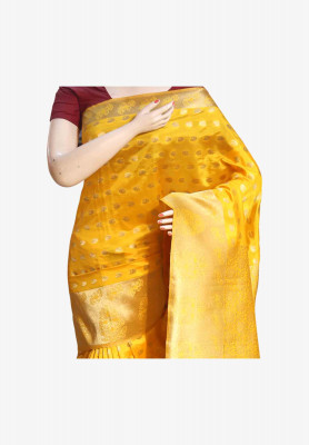 Indian katan with blouse