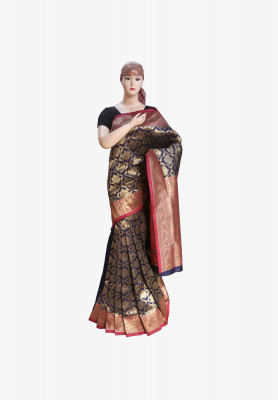 Indian katan   with blouse piece 