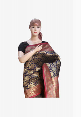 Indian katan   with blouse piece 