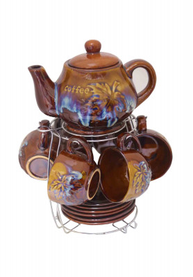 Crème coffee tea cup set