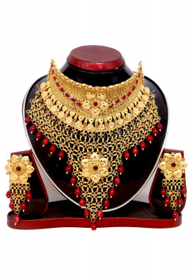 Chocker Shaped Kontho Set