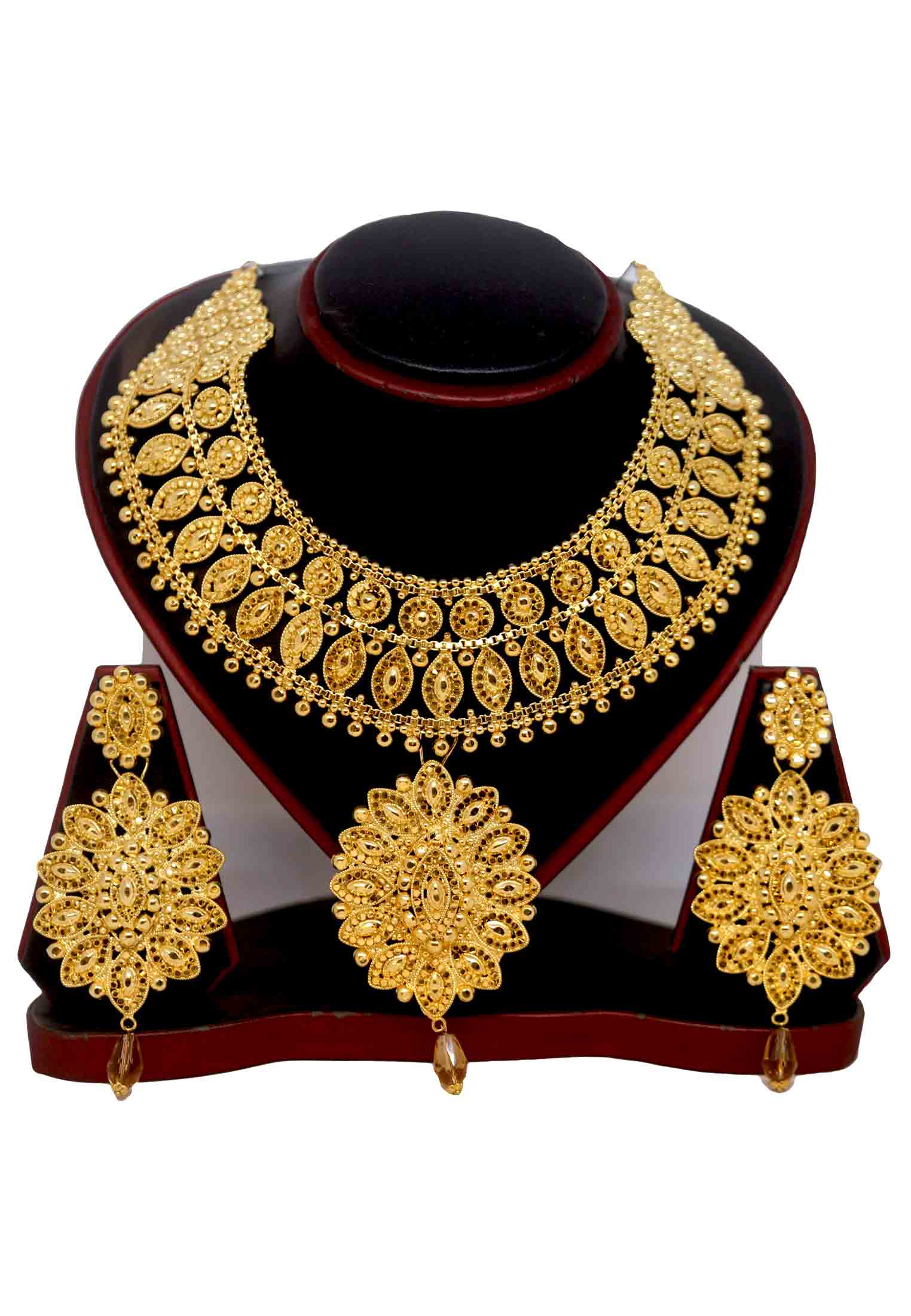 Gold Plated Necklace Set