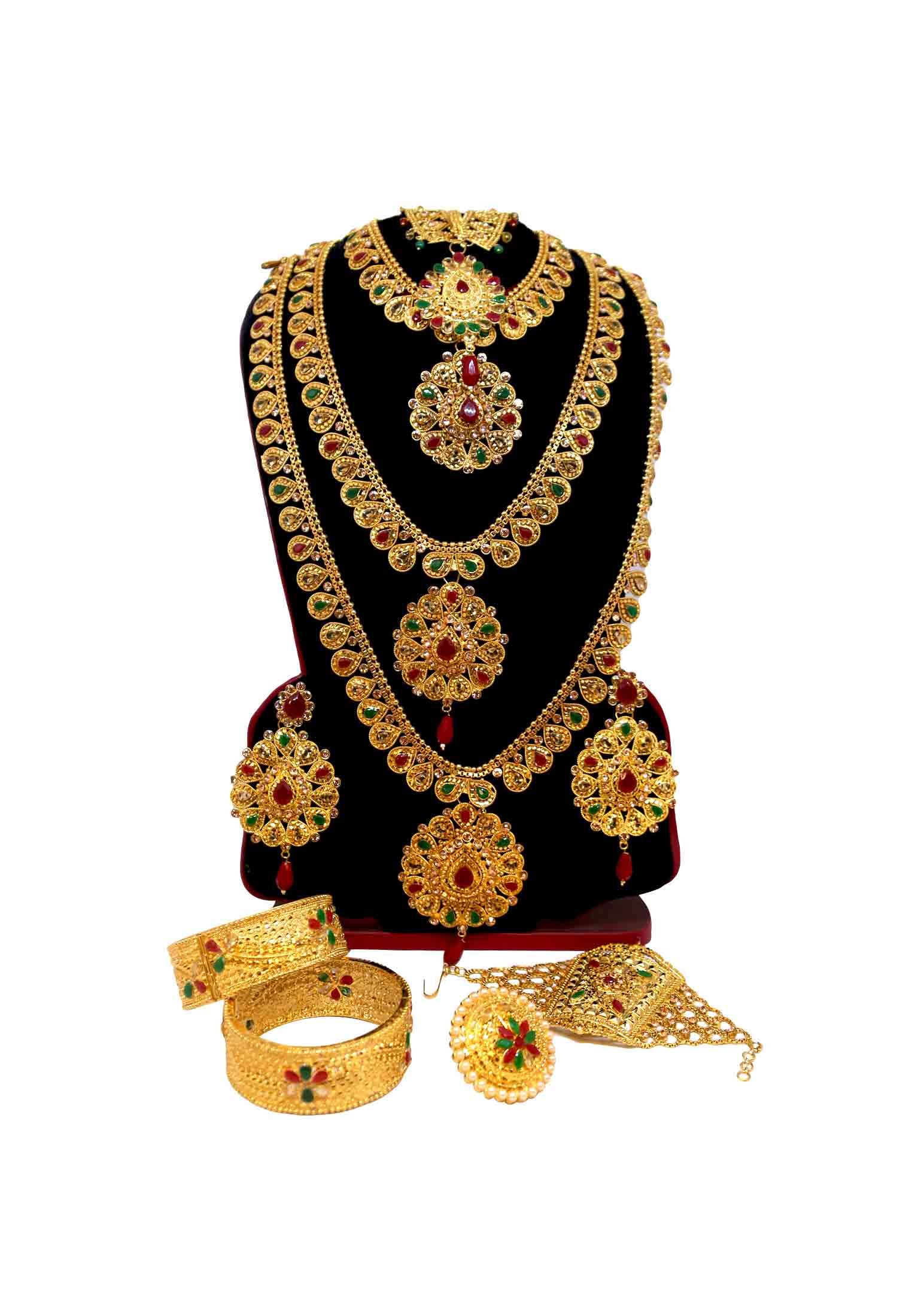 Unique Gold Plated Sita Haar Set 