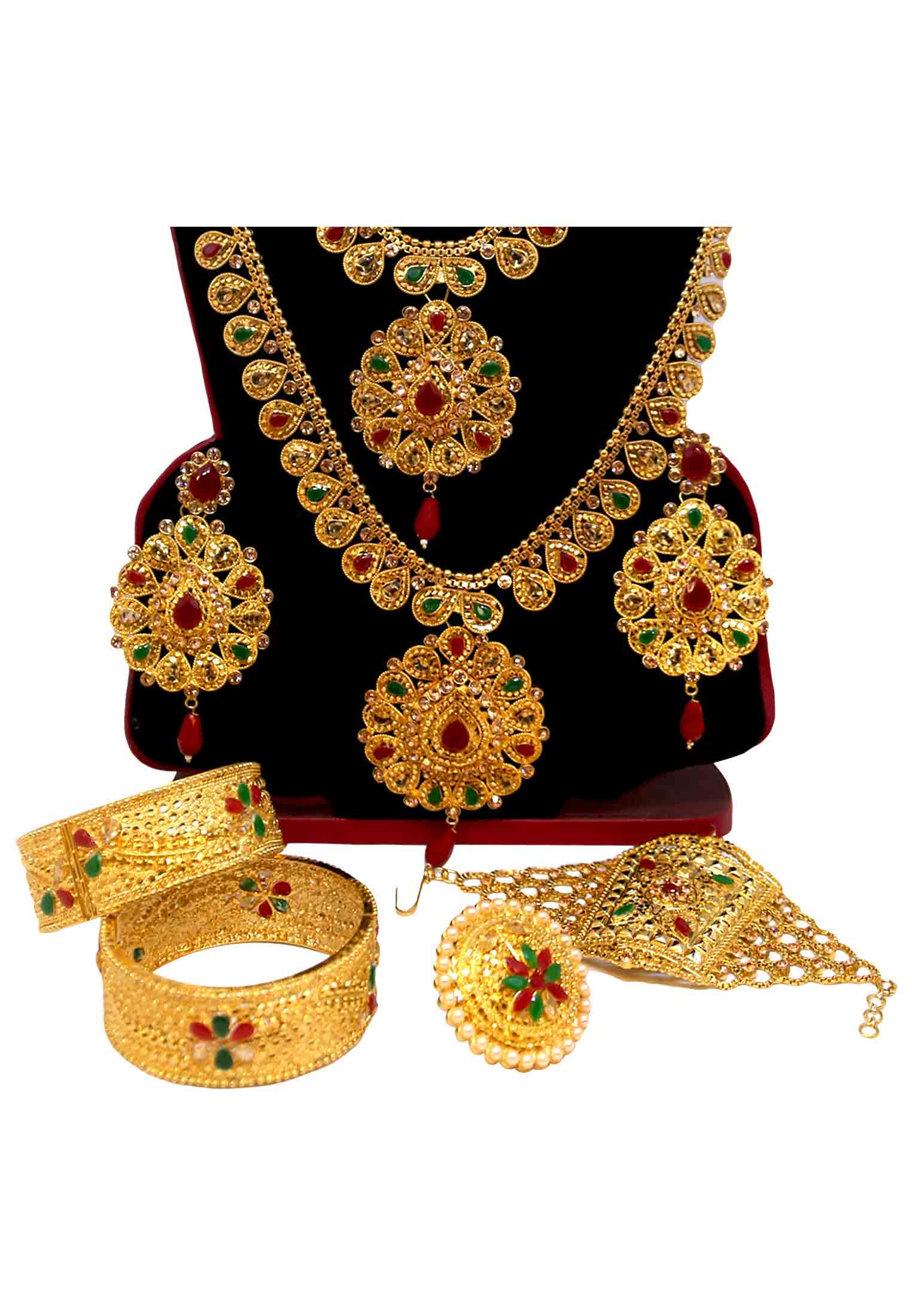 Unique Gold Plated Sita Haar Set 