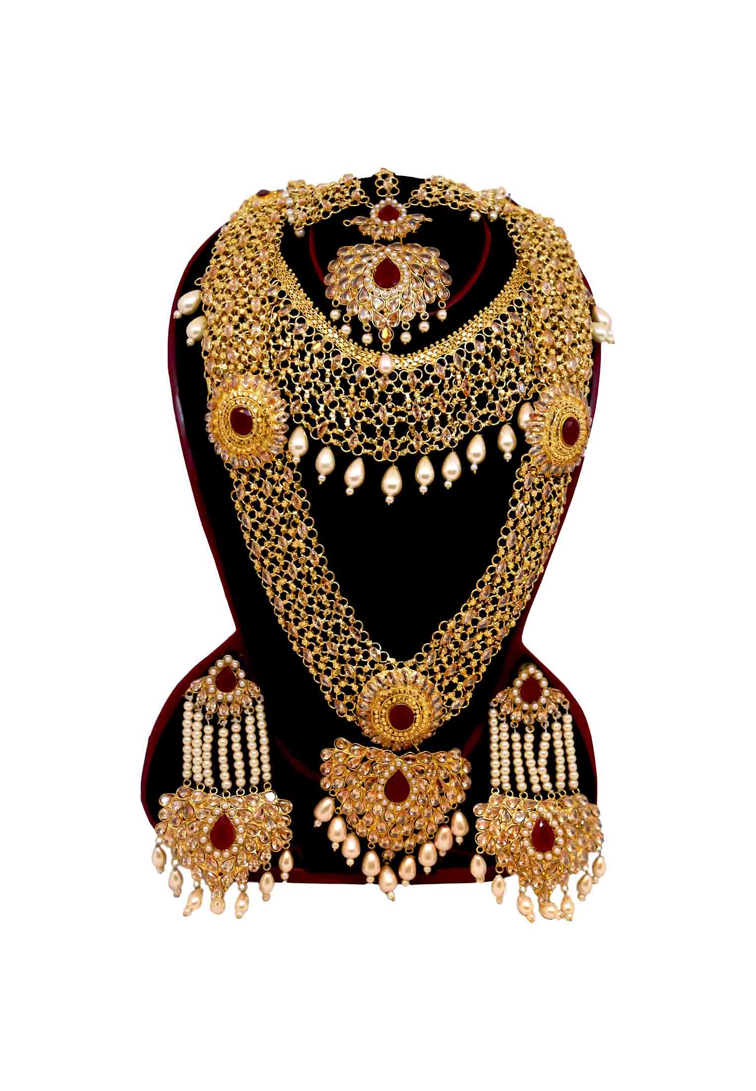 Gold Plate Belt Set