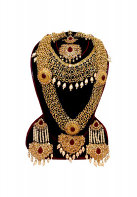 Gold Plate Belt Set