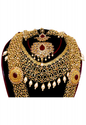 Gold Plate Belt Set