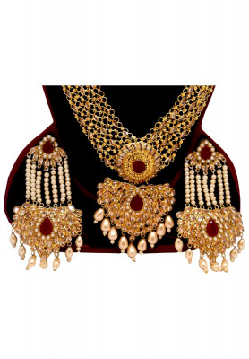 Gold Plate Belt Set