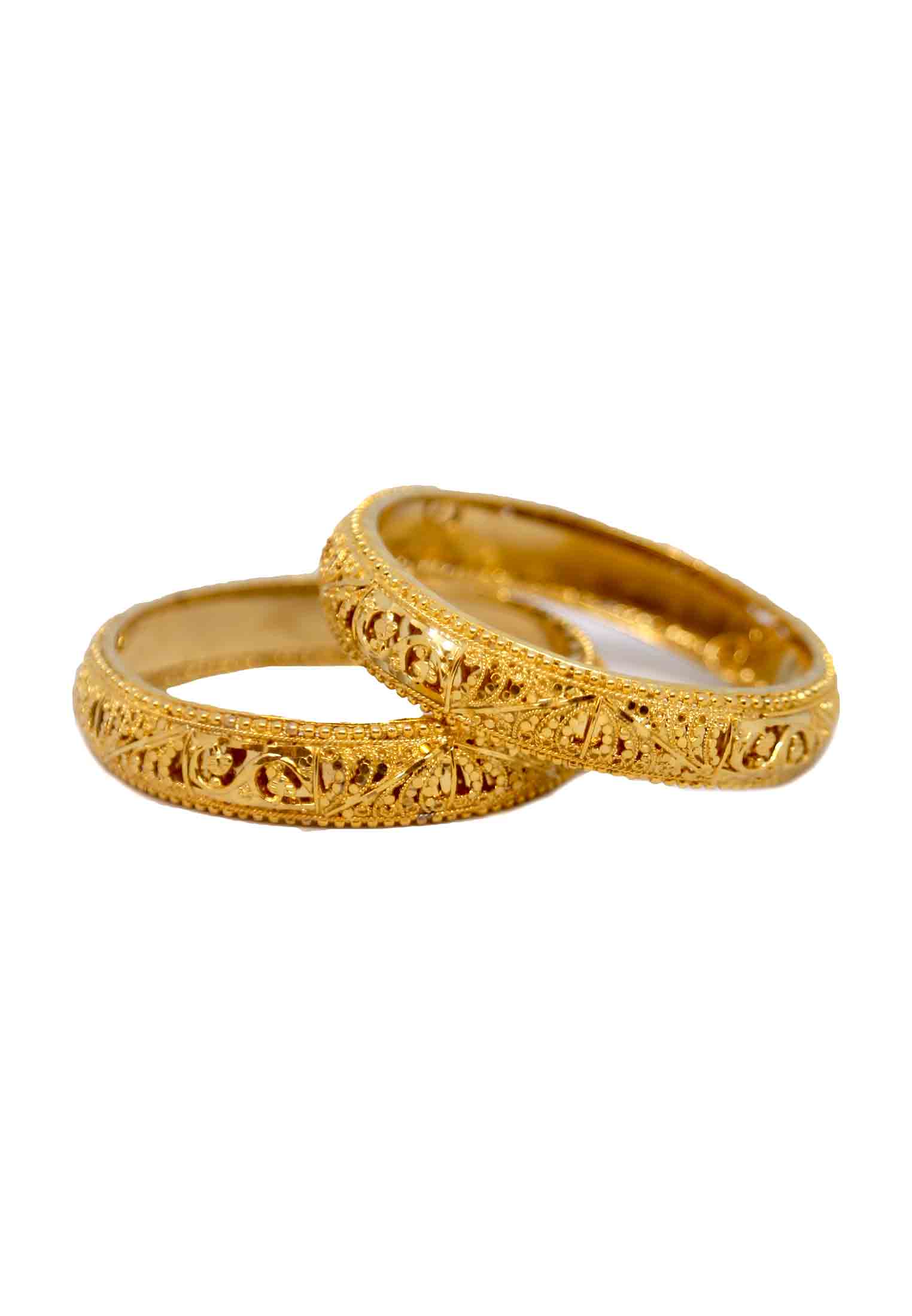 Party Round Shape Gold Plated Chur