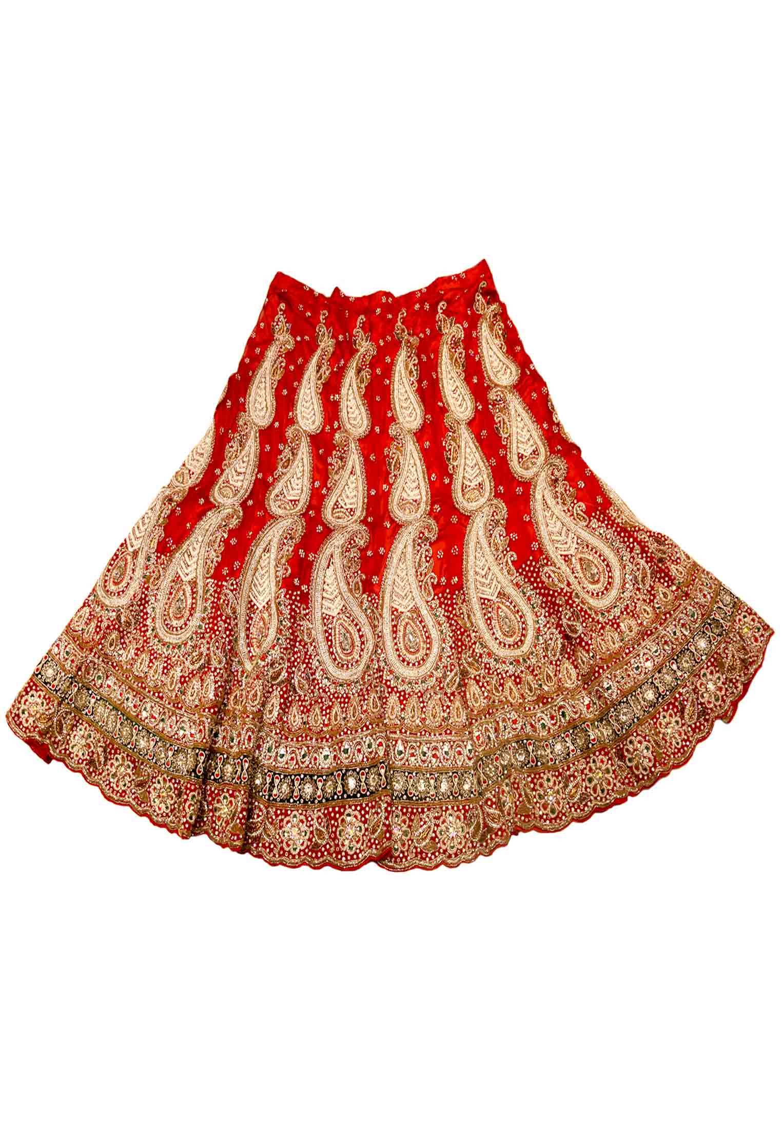 Red  Indian Lehenga