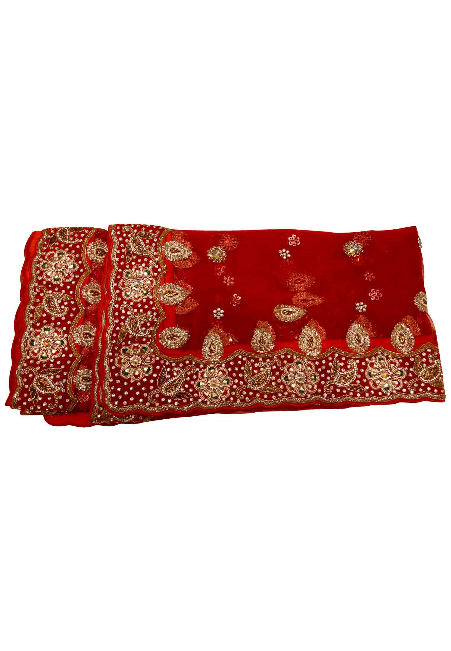 Red  Indian Lehenga