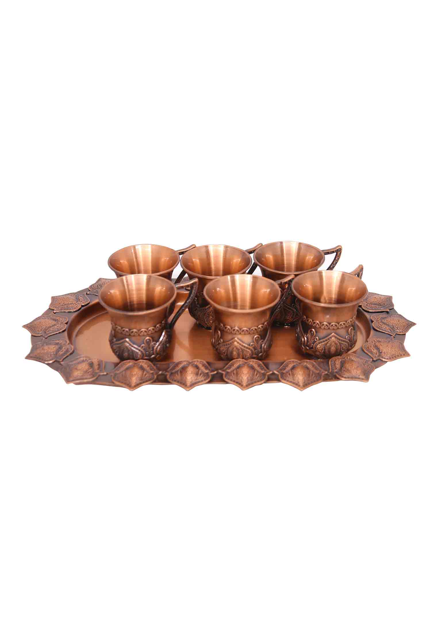 Metal Tea Pot with Fray