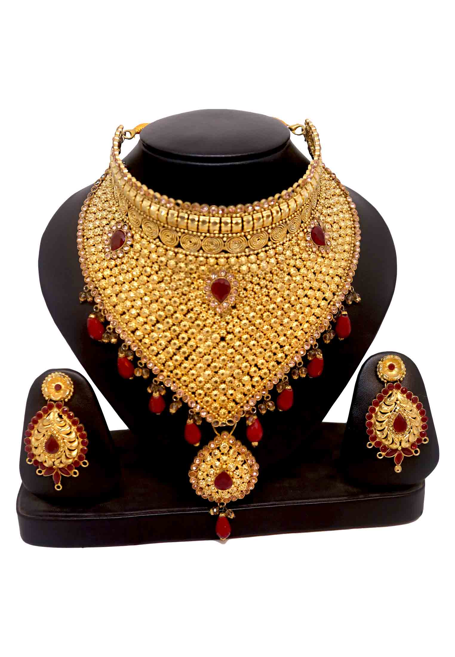Gold plate Kontho set