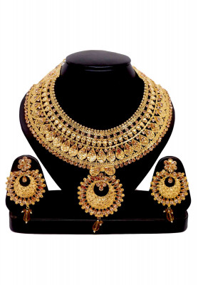 Round Shape Golden Hasli Haar