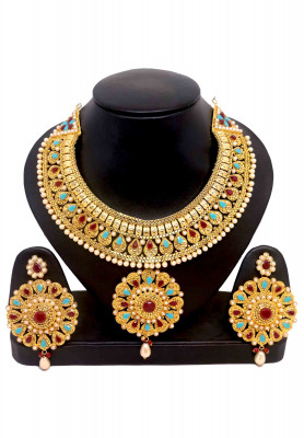 Gold Platted Party Hasli Haar 