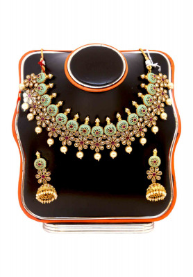 Golden color  Joypuri necklace