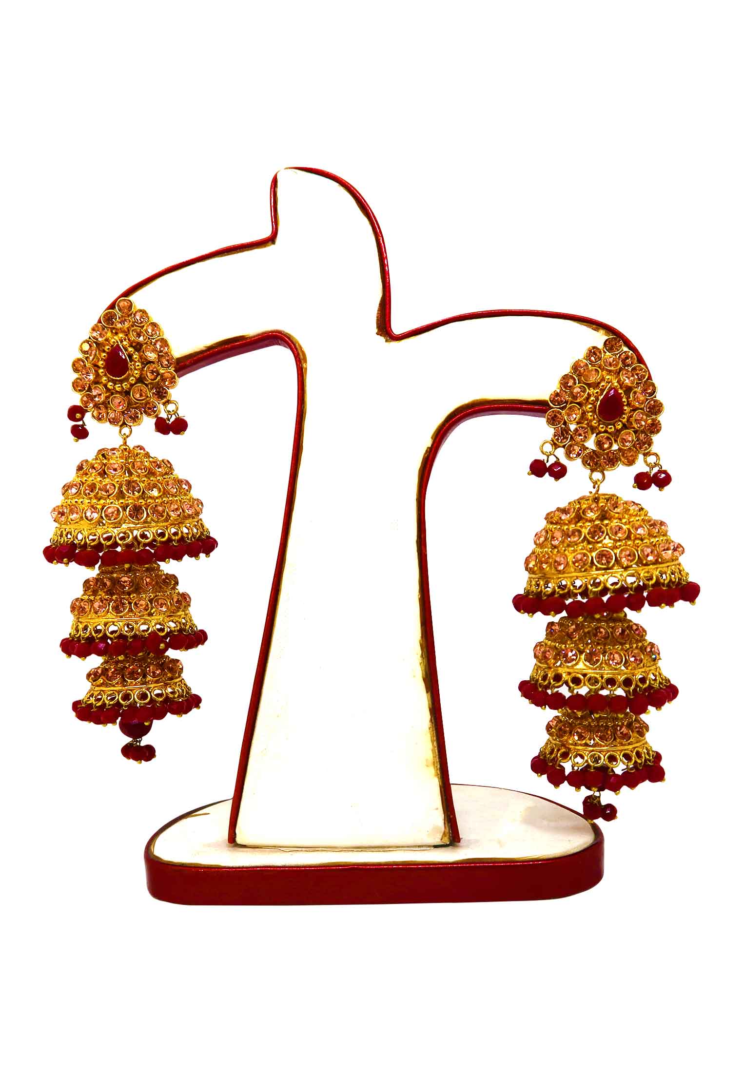 Rubi color ear ring 