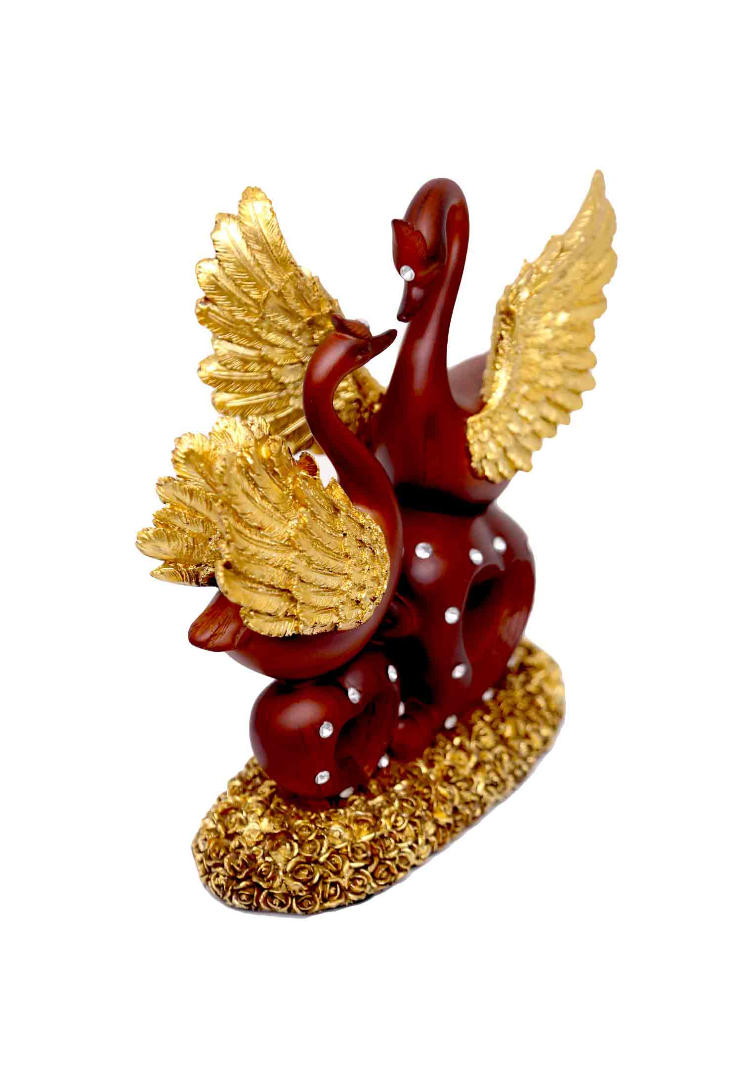 Double swan show piece 