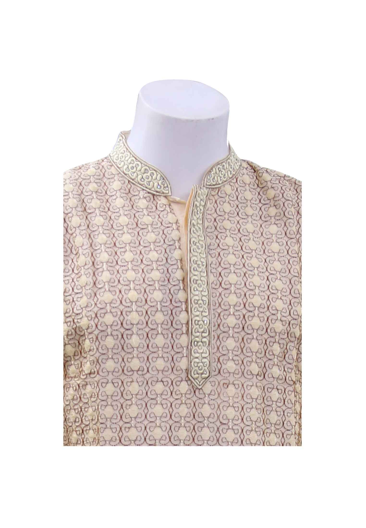 Golden Indian Dhupiyan Panjabi
