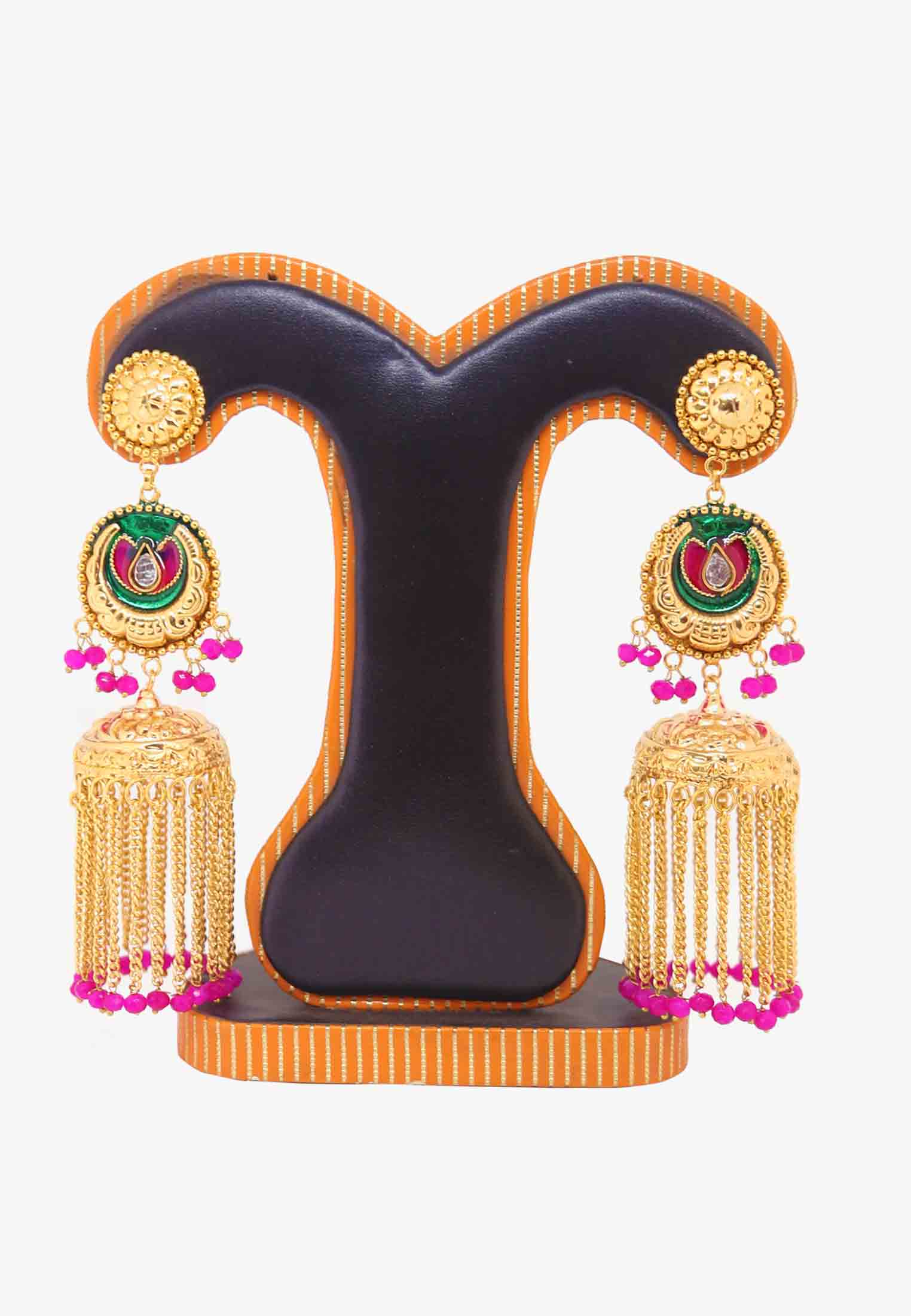 Gold Plated Jhumka Earring