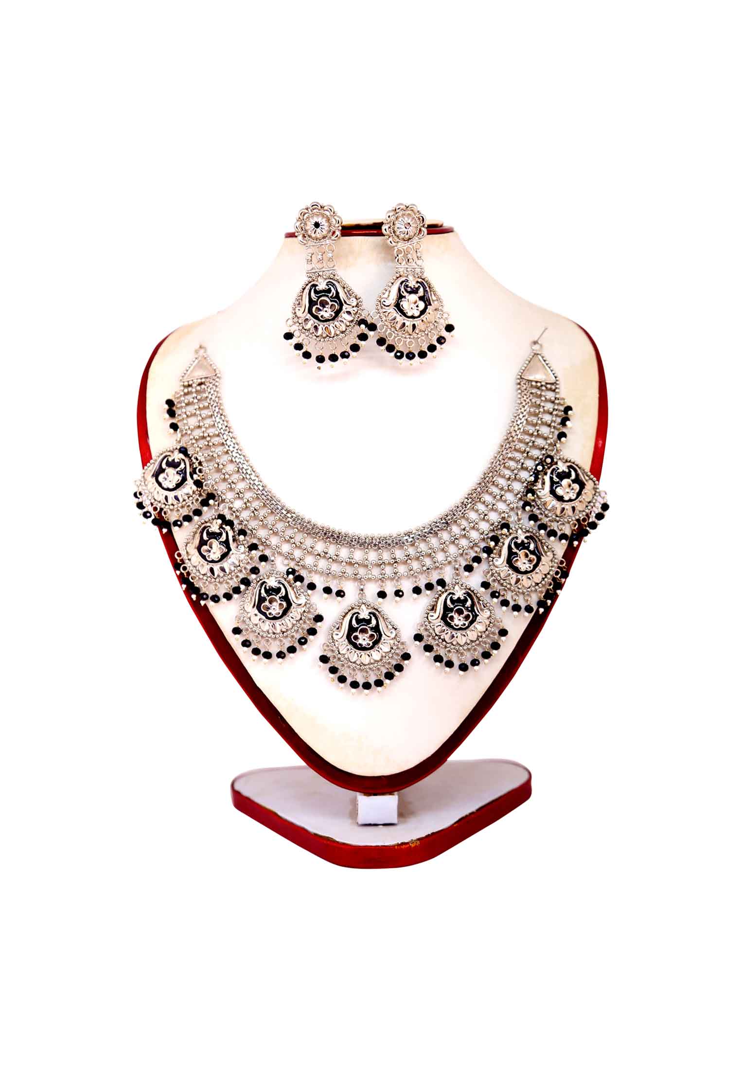 Silver Necklace Set