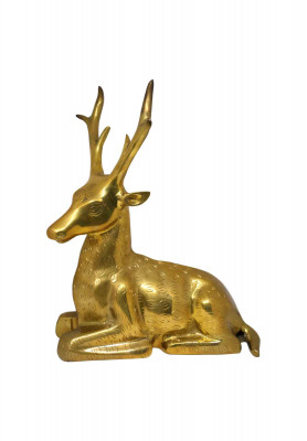 Aliminium  Deer Show piece
