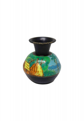 Aliminium  Jar show piece